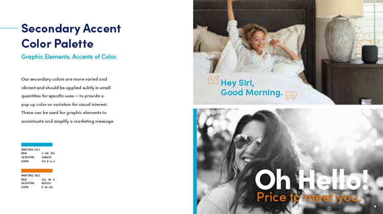 Secondary Accent Color Palette
