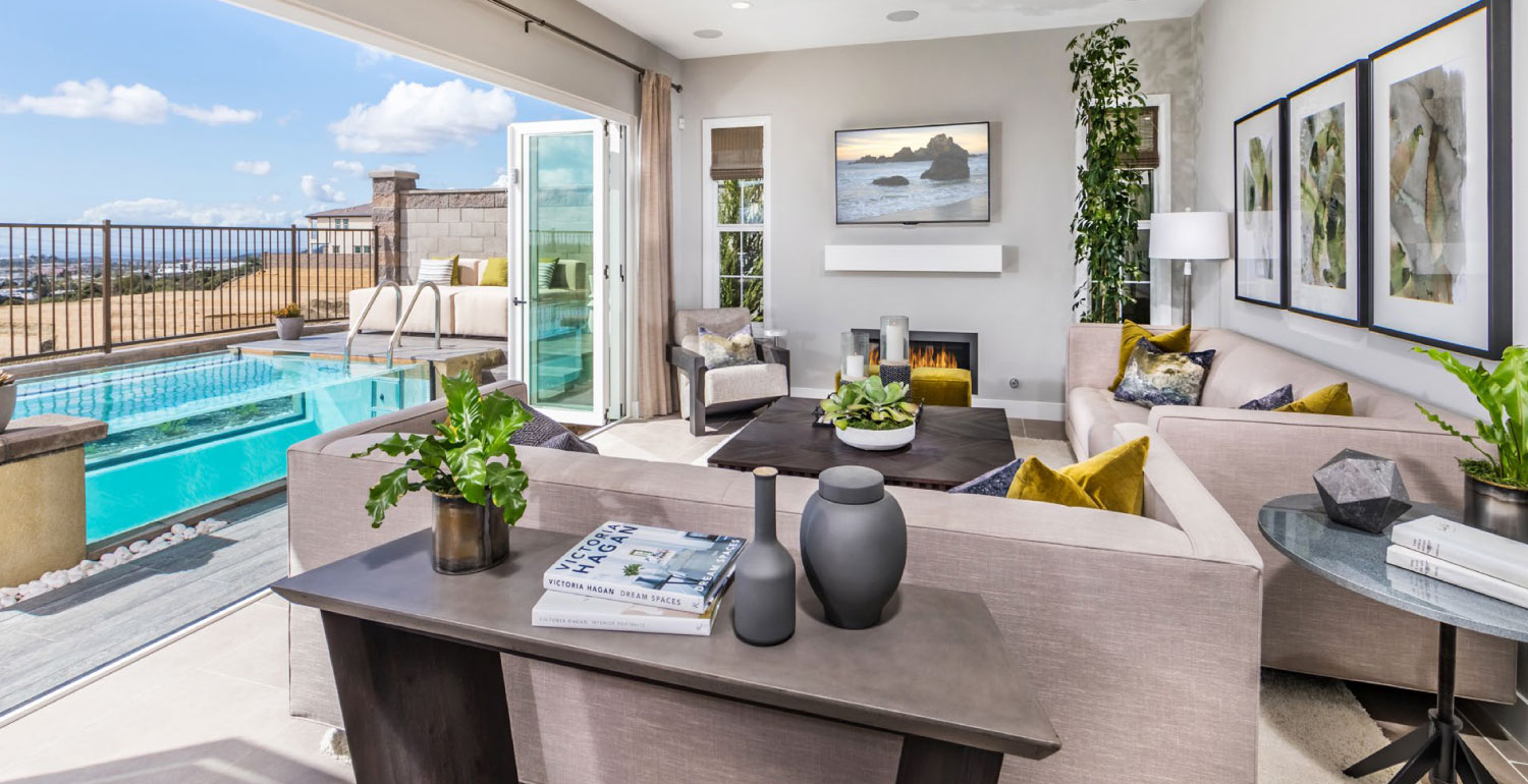 New home interior by Landsea Homes