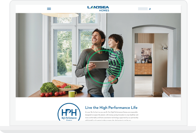 High Performance Homes Page | Landseahomes.com